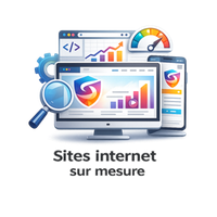 Ordinateur, tablette et smartphone pour la création de site internet