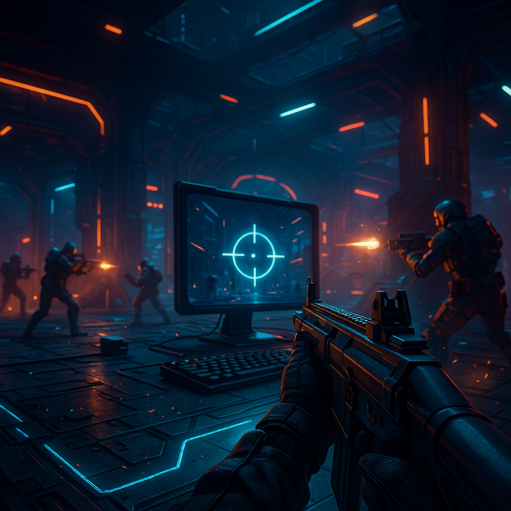 Combat FPS dynamique en ligne      </picture>