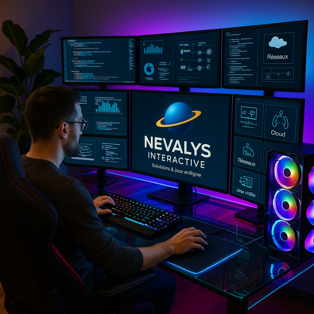 Configuration gamer et poste de travail Nevalys Interactive