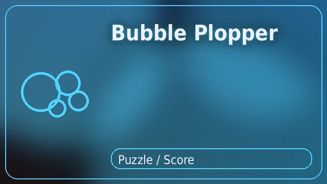 Aperçu – Bubble Plopper