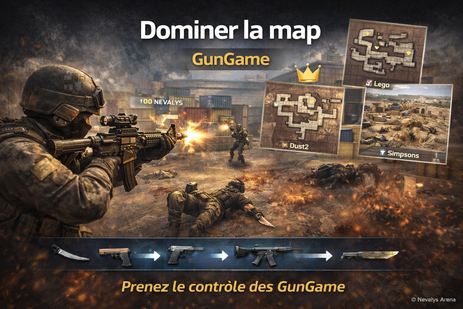 Dominer la map
