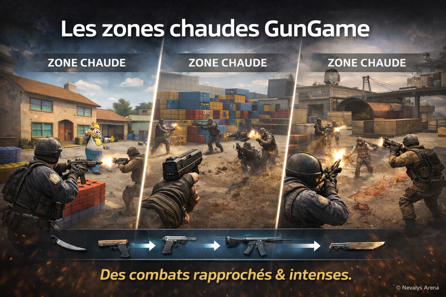 Les zones chaudes